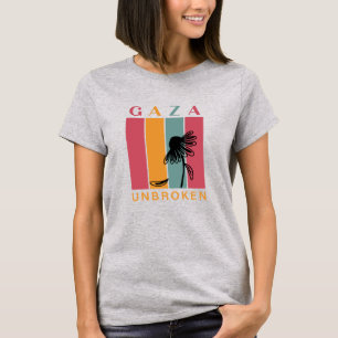 Camiseta solidaria de mujeres de Gaza desmembrada