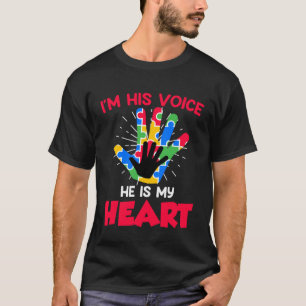 Camiseta Solidaridad autista para el niño autista Concienci