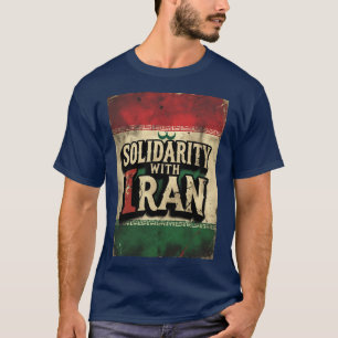 Camiseta Solidaridad con Irán Resistencia Antiguerra y Anti