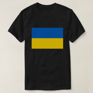 Camiseta Solidaridad con la bandera de Ucrania