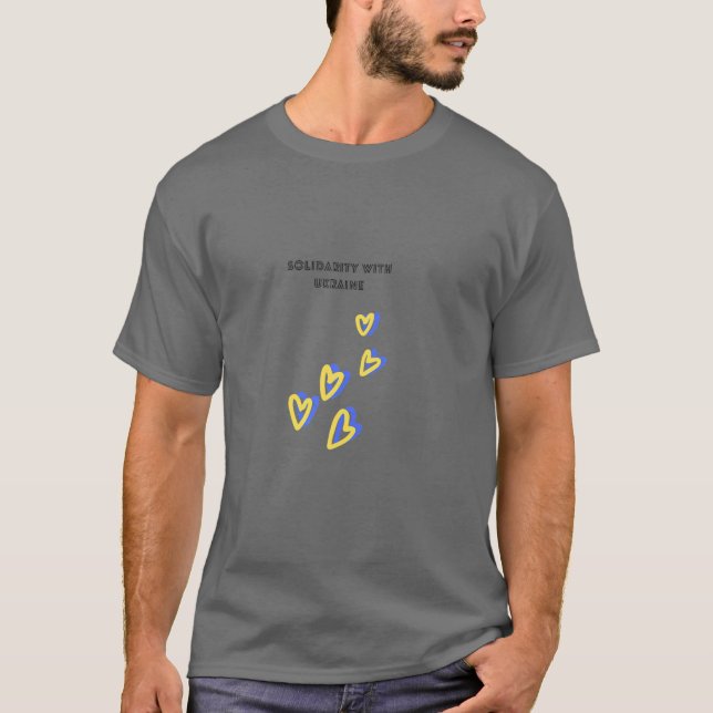 Camiseta Solidaridad con Ucrania (Anverso)