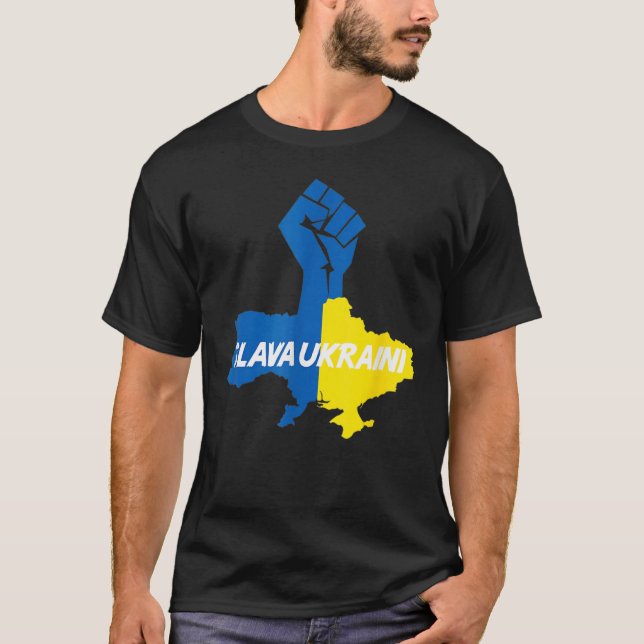 Camiseta Solidaridad con Ucrania 1 (Anverso)