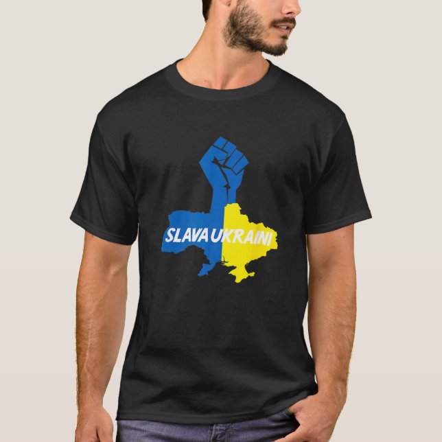 Camiseta Solidaridad con Ucrania en Eslava (Anverso)