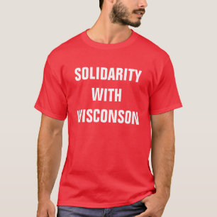 CAMISETA SOLIDARIDAD CON WISCONSON