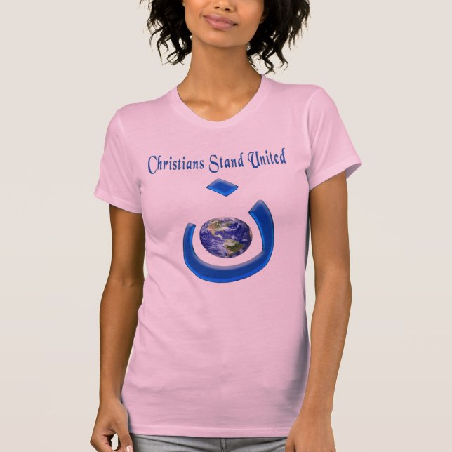 Camiseta Solidaridad cristiana (Anverso)