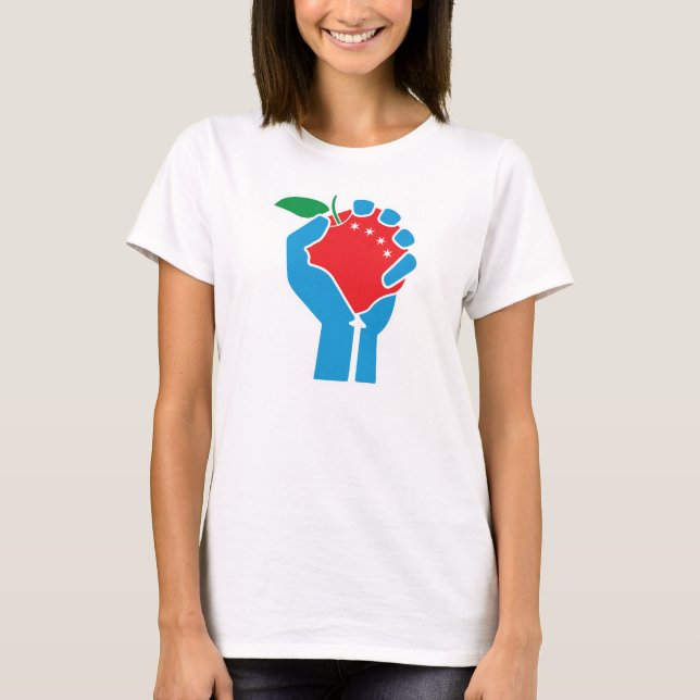 Camiseta Solidaridad del profesor de Chicago (Anverso)