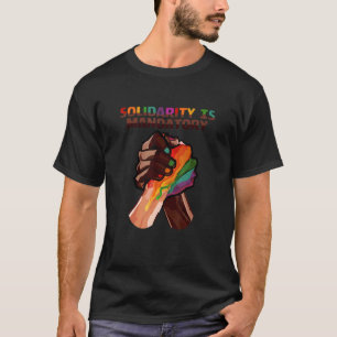 Camiseta Solidaridad Es Cita Obligatoria Para La Igualdad H