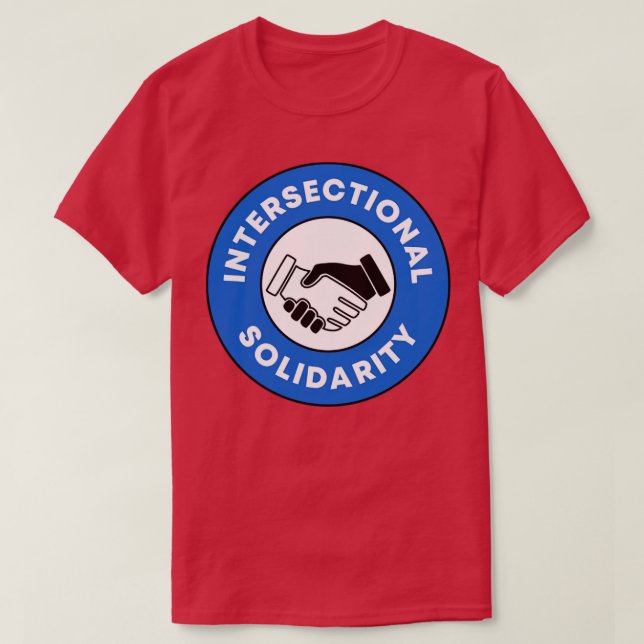 Camiseta Solidaridad interseccional (Diseño del anverso)