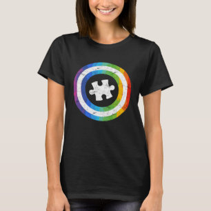 Camiseta Solidaridad para la conciencia autista de la diver