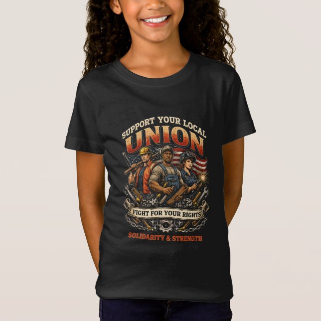 Camiseta Solidaridad y Fuerza (Anverso)
