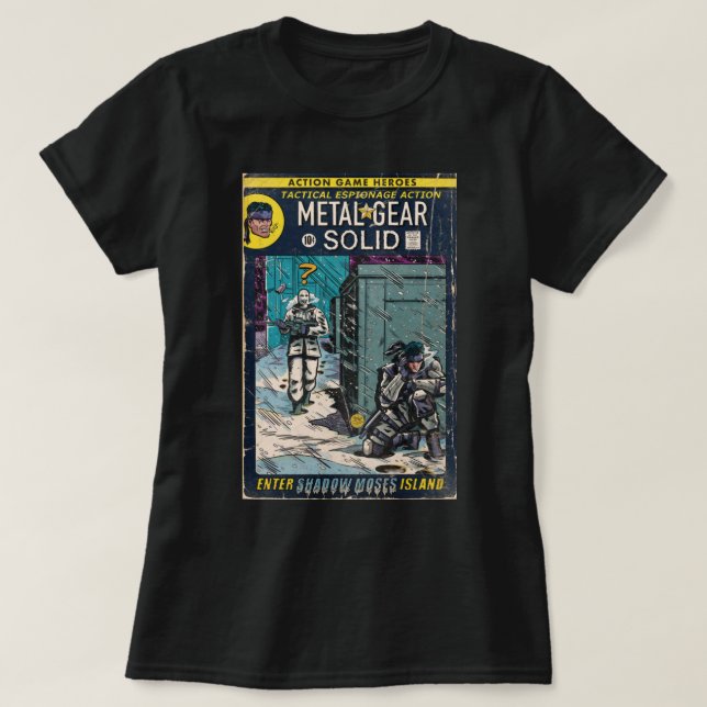 Camiseta Sólido de engranaje metalizado - Libro de historie (Diseño del anverso)