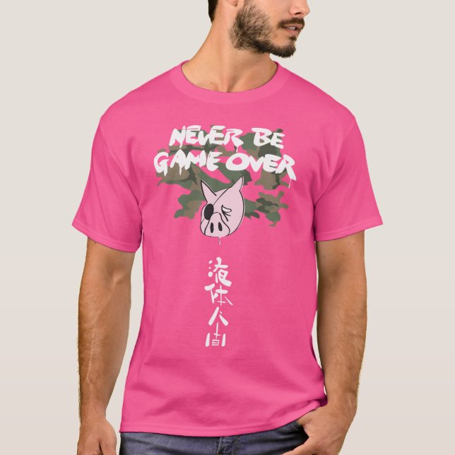 Camiseta Sólido de engranaje metalizado - Nunca se acaba el (Anverso)