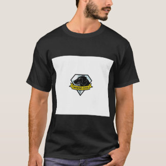 Camiseta Sólido de engranaje metalizado - Perros de diamant
