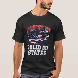 Camiseta Sólidos 50 Estados Estadounidenses Orgullosos Esta