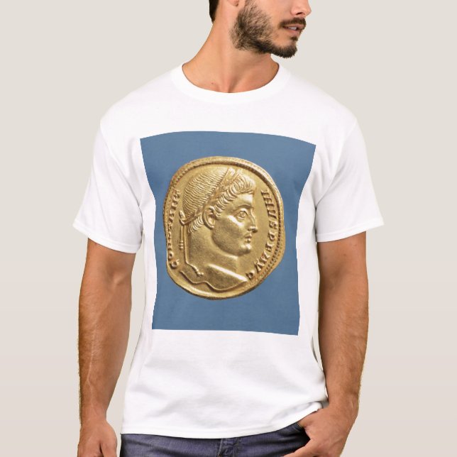 Camiseta Solidus de Constantina I (Anverso)