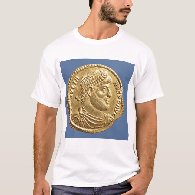 Camiseta Solidus de juliano la apóstata cubierta (Anverso)