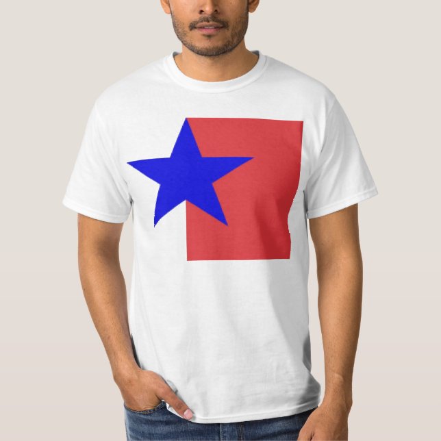Camiseta solitaria de la estrella (Anverso)