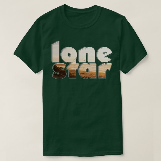 Camiseta solitario 1 (Diseño del anverso)