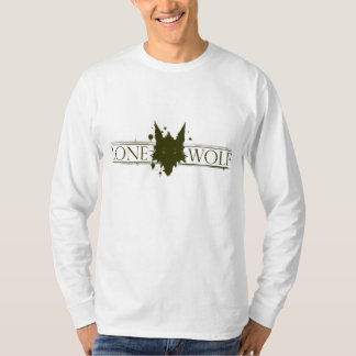 Camiseta solitario-lobo