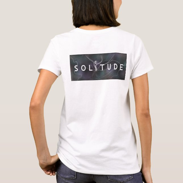 Camiseta SOLITUD | Melancholía x Tipografía (Reverso)