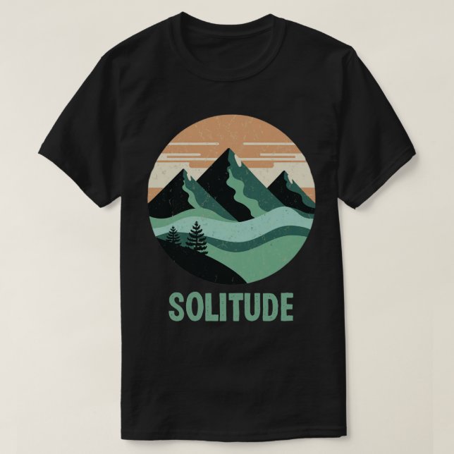 Camiseta Solitude TShirt (Diseño del anverso)
