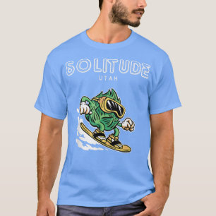 Camiseta Solitude Utah Funny Snowboard Beer Hops