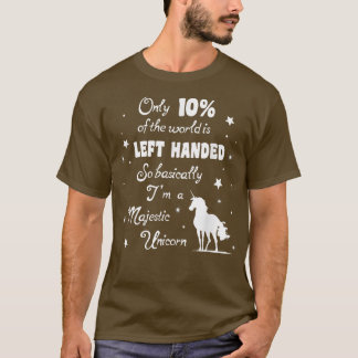 Camiseta Sólo 10 del mundo es zurdo Majestic Unico