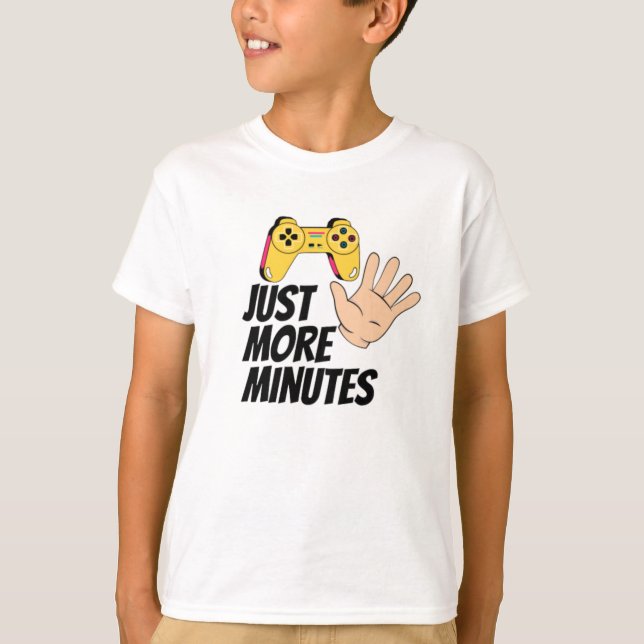 Camiseta Solo 5 Minutos Más (Anverso)