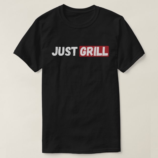 Camiseta Solo a la parrilla (Diseño del anverso)