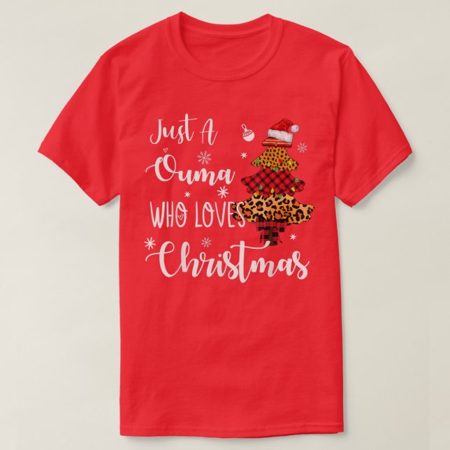 Camiseta Solo a Ouma le gustan los Navidades Navidades dive (Diseño del anverso)