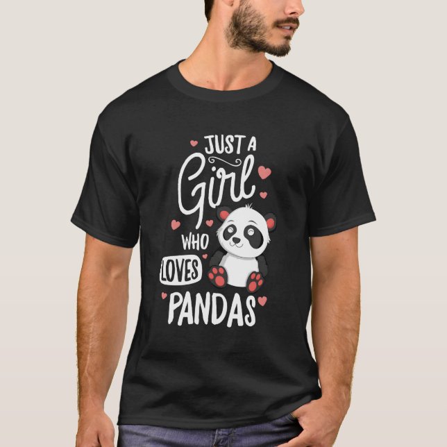 Camiseta Solo A Quien Ama A Pandas Bear (Anverso)