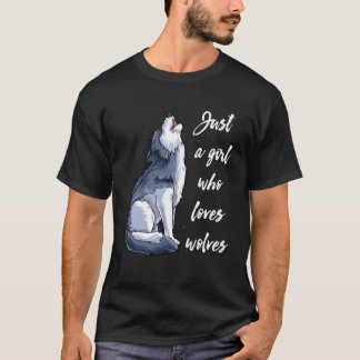 Camiseta Sólo A Quien Ama A Wolves Wolf S