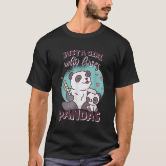Camiseta Solo A Quien Ama Panda Panda