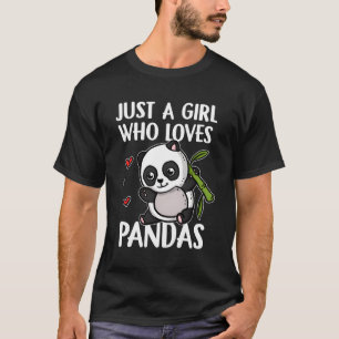 Camiseta Solo A Quien Ama Pandas Panda Bear Panda