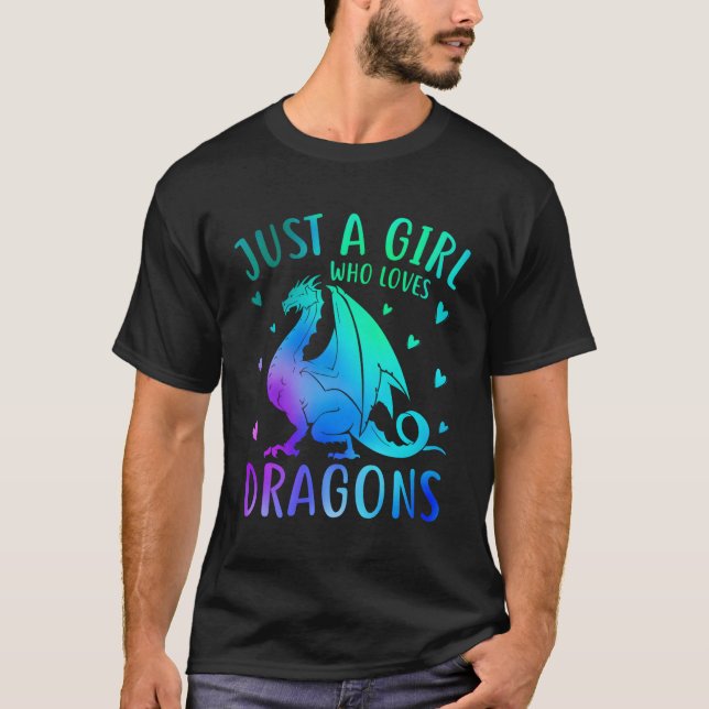 Camiseta Solo A Quien Le Encanta Los Dragones Y (Anverso)