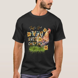 Camiseta Solo a quien le encantan las gallinas
