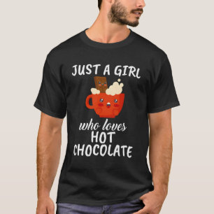 Camiseta Solo a quien le gusta el chocolate caliente
