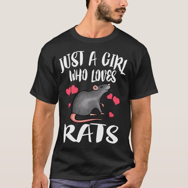 Camiseta Solo a quien le gusta el dueño del Mascota de Rats (Anverso)