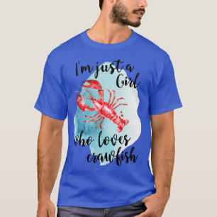 Camiseta Solo a quien le gusta el langostino Cajun Crawfish