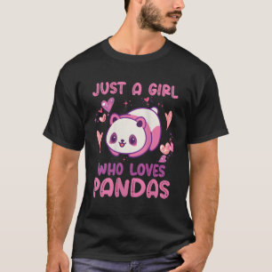 Camiseta Solo A Quien Le Gusta Pandas Cita A Panda