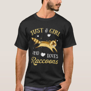 Camiseta Solo A Quien Le Gusta Raccoons Trash Panda