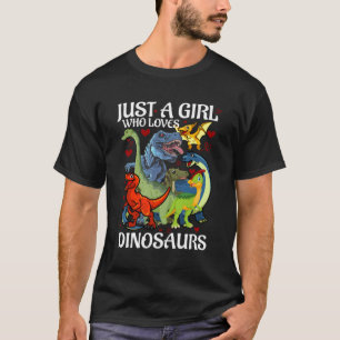 Camiseta Solo a quien le gustan los dinosaurios