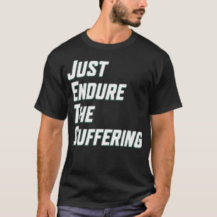 Camiseta Solo Aguantar El Sufrimiento Del Fútbol De Nueva Y