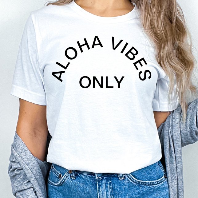 CAMISETA "SOLO ALOHA VIBES" (Subido por el creador)
