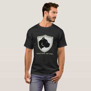 Camiseta solo amo a mi perro