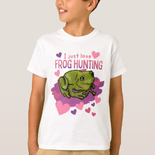 Camiseta Solo amo la caza de ranas