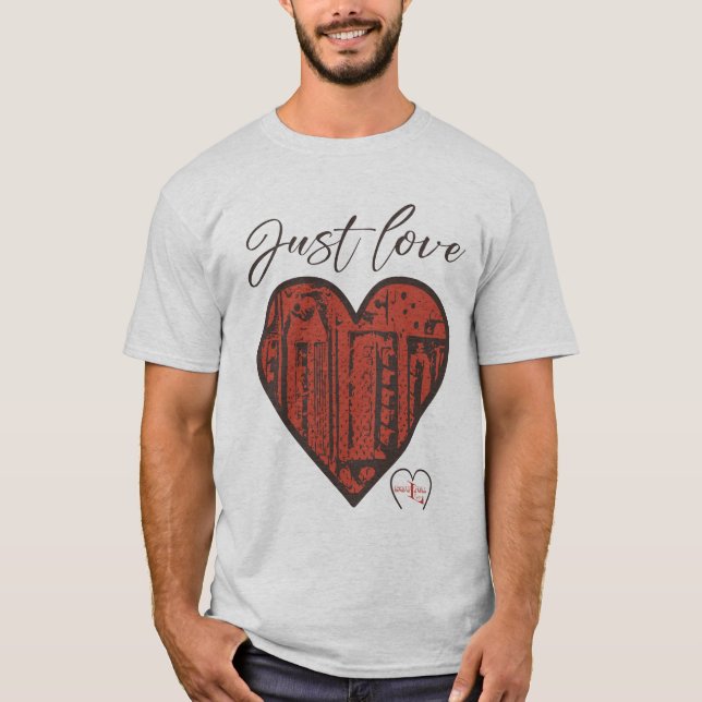 Camiseta Solo amor (Anverso)