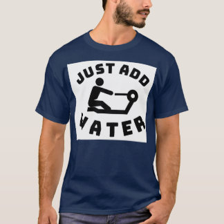 Camiseta Sólo añadir raya de agua