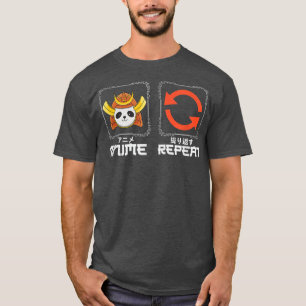 Camiseta Solo anime todo el día y repita a los fans de la c
