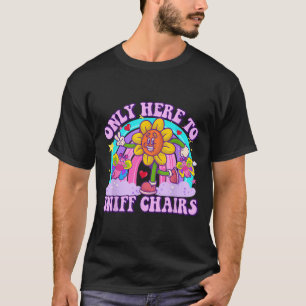 Camiseta Sólo Aquí Para Sniff Silla Embarazando Inapropiado